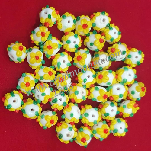 fancy glass beads