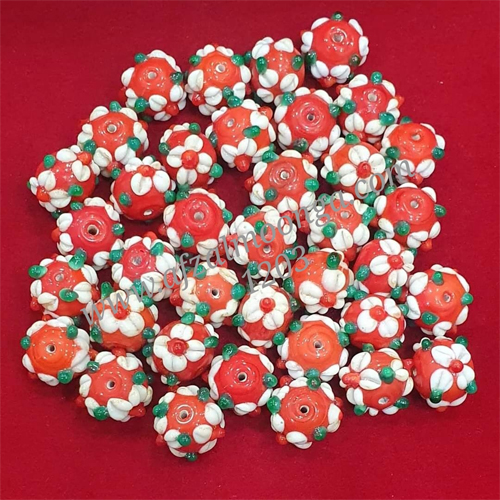 fancy glass beads